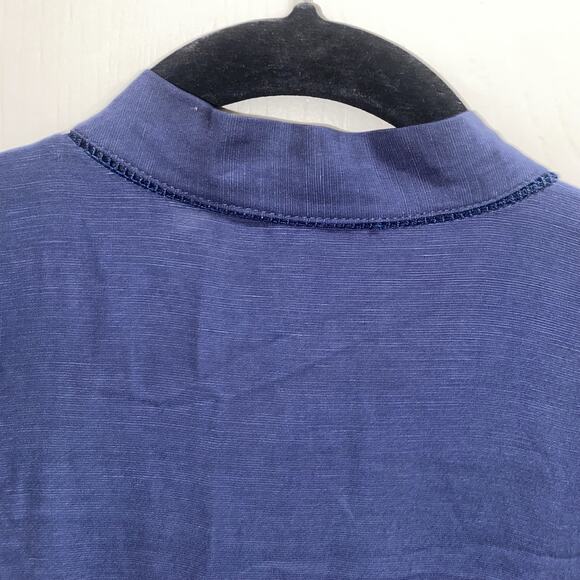 KOBI HALPERIN Sz L MSRP $398 Anna Tiered Linen Blend Midi Dress Navy Tie Back - Picture 13 of 15